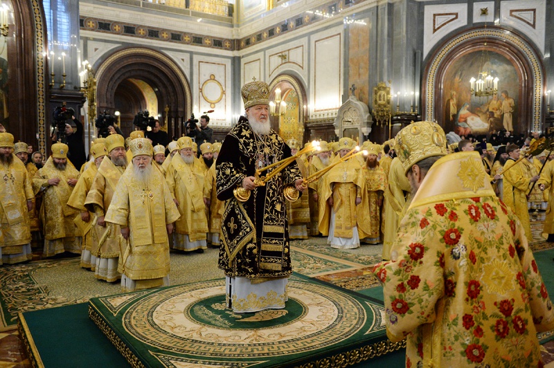 Патриарх Кирилл предложил упомянуть Бога в Конституции. 